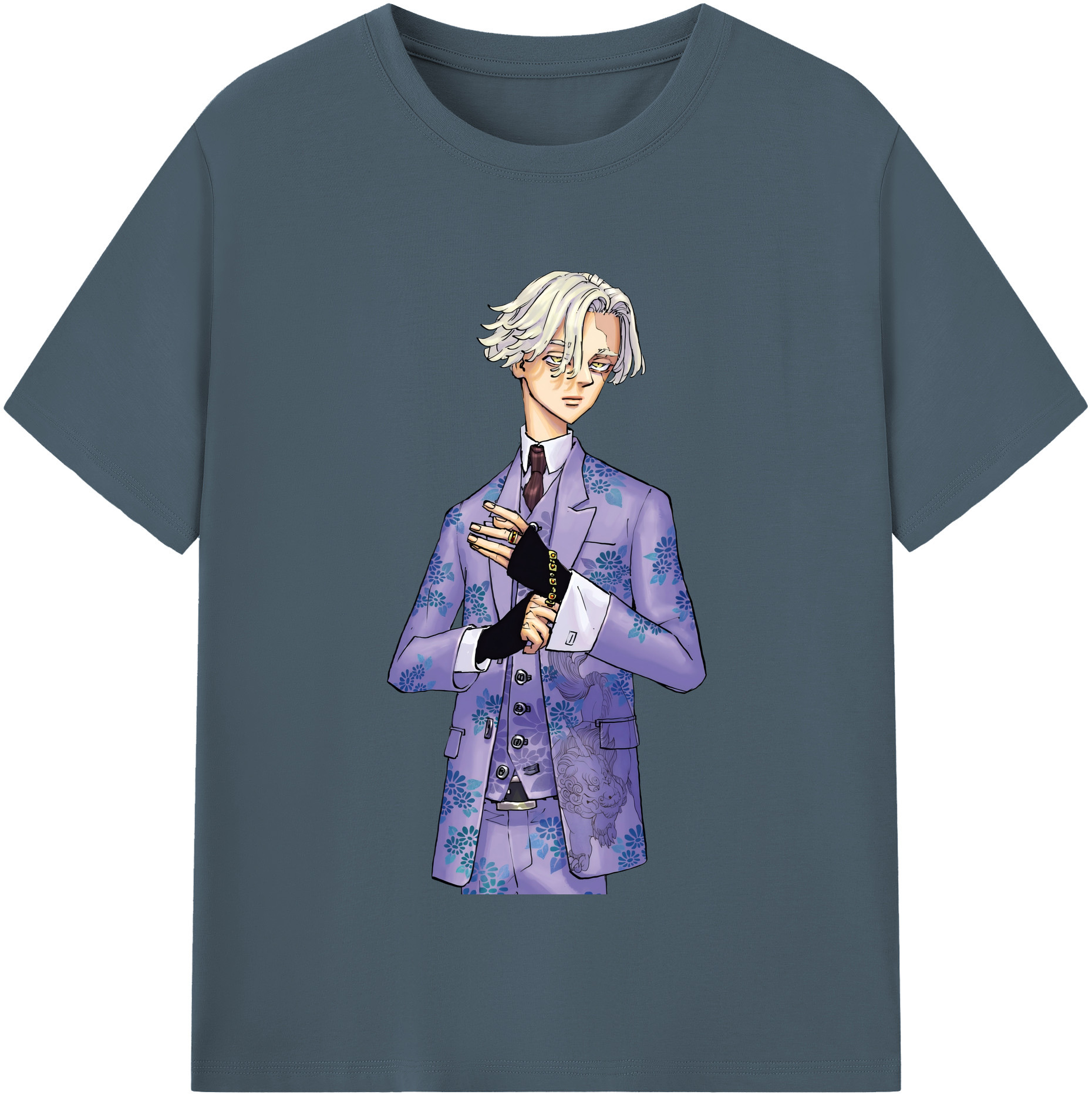 （画像用） 東京リベンジャーズ Tokyo Revengers 綿100％半袖Tシャツ（フロントプリント）